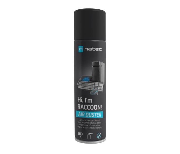 Natec SPRĘŻONE POWIETRZE RACCOON AIR 600 ML - 1480392 - zdjęcie